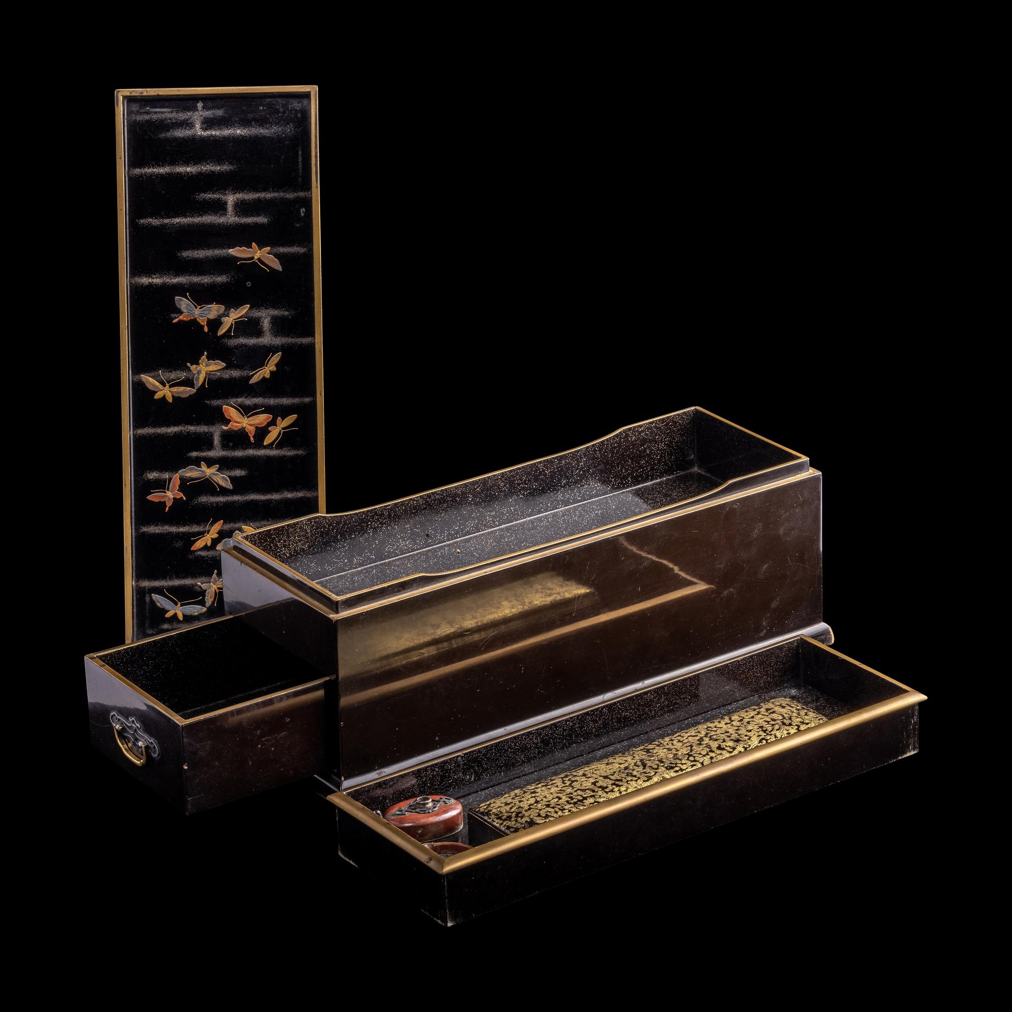 Two Japanese Lacquer Boxes