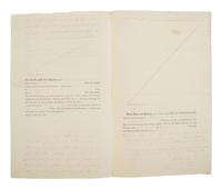 [ENSLAVEMENT & ABOLITION]. Partly printed document recording the sale of a named enslaved female subject from Georgia to William P. Montgomery of Mississippi. New Orleans, LA, 18 February 1856.