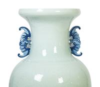A Pair of Chinese Blue and White Vases — EARLY 20TH CENTURY