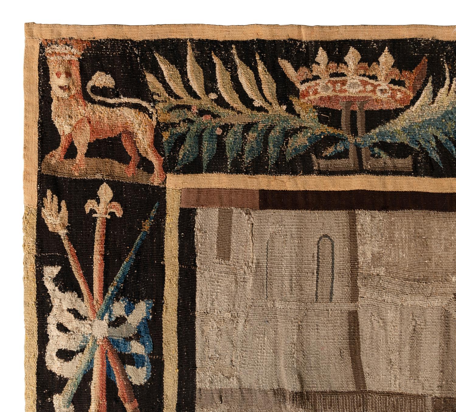 An Aubusson Historical Tapestry