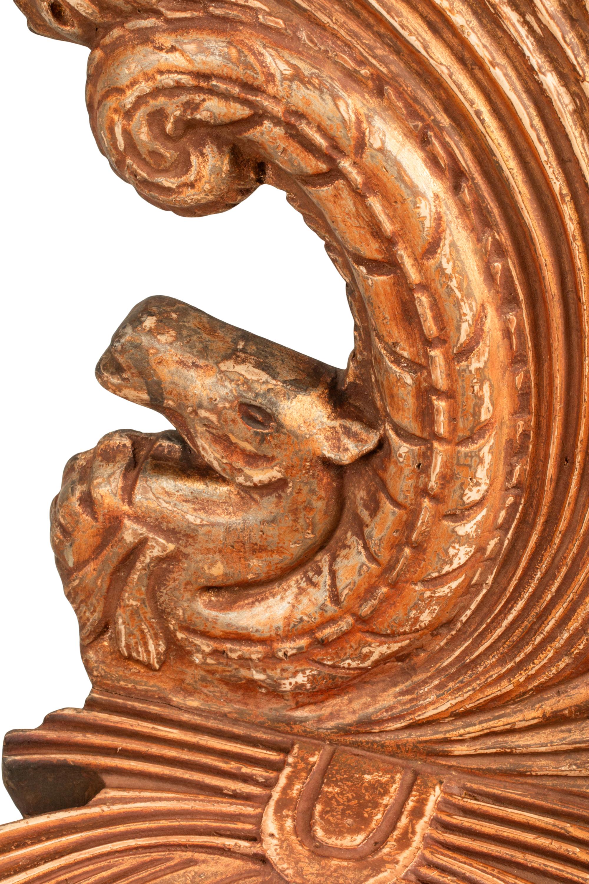 A Pair of Venetian "Grotto" Style Side Chairs