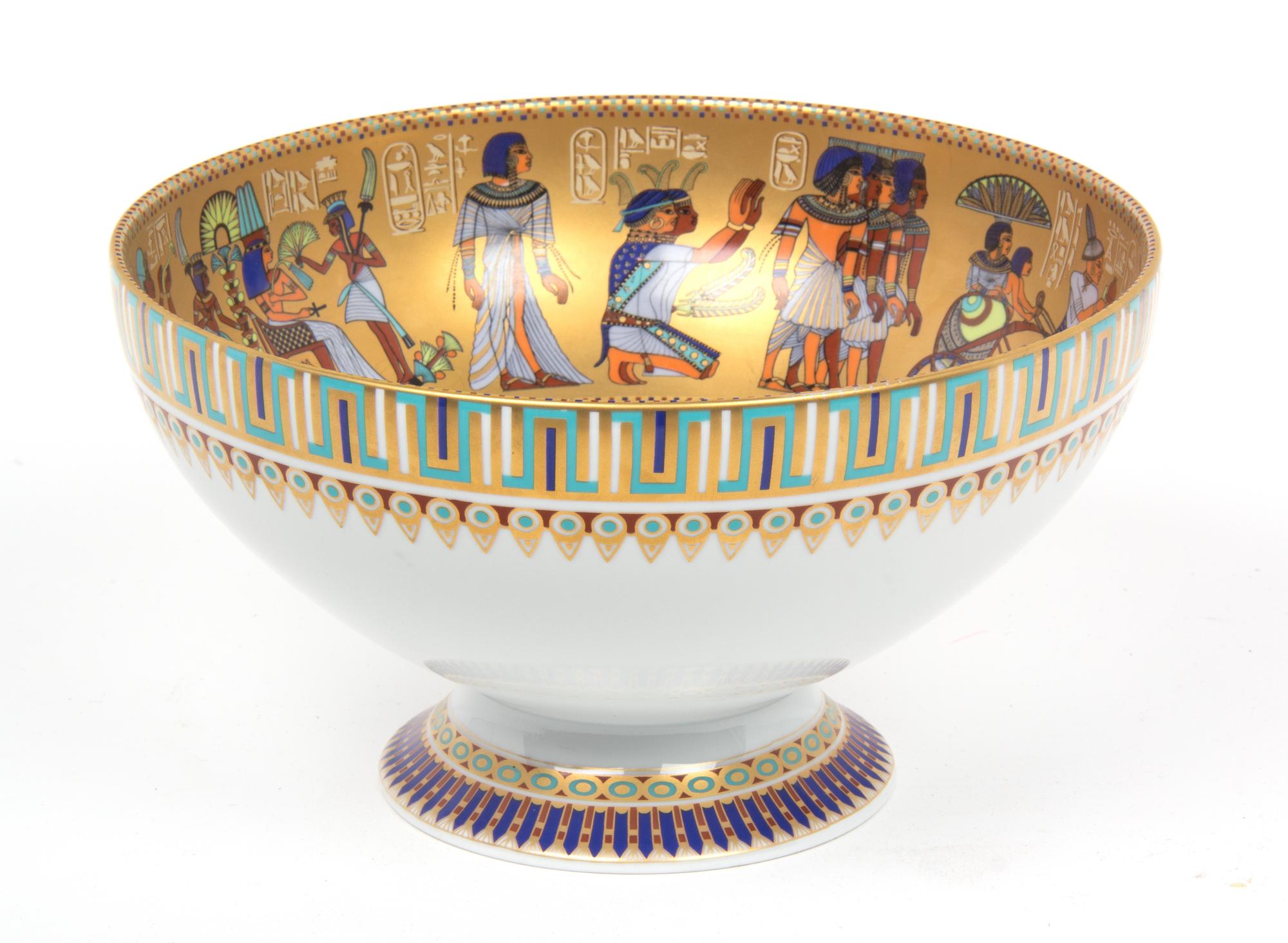 A Kaiser Porcelain "Theban" Bowl Diameter 10 inches. — 20TH CENTURY