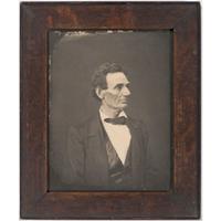 Abraham Lincoln, Fine Photograph Printed by Ayres from the Hesler Negative