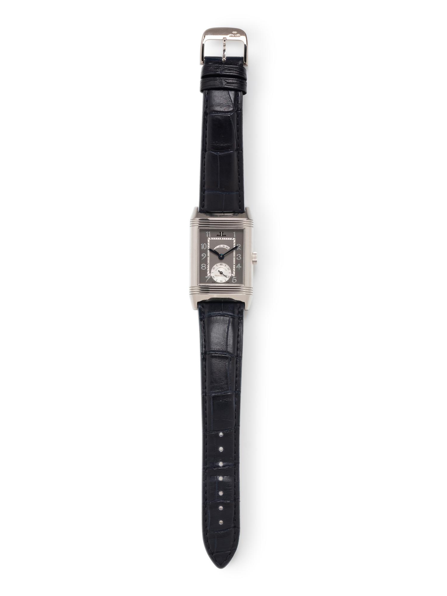 JAEGER-LECOULTRE, PLATINUM 'REVERSO NUMBER TWO' TOURBILLON WATCH