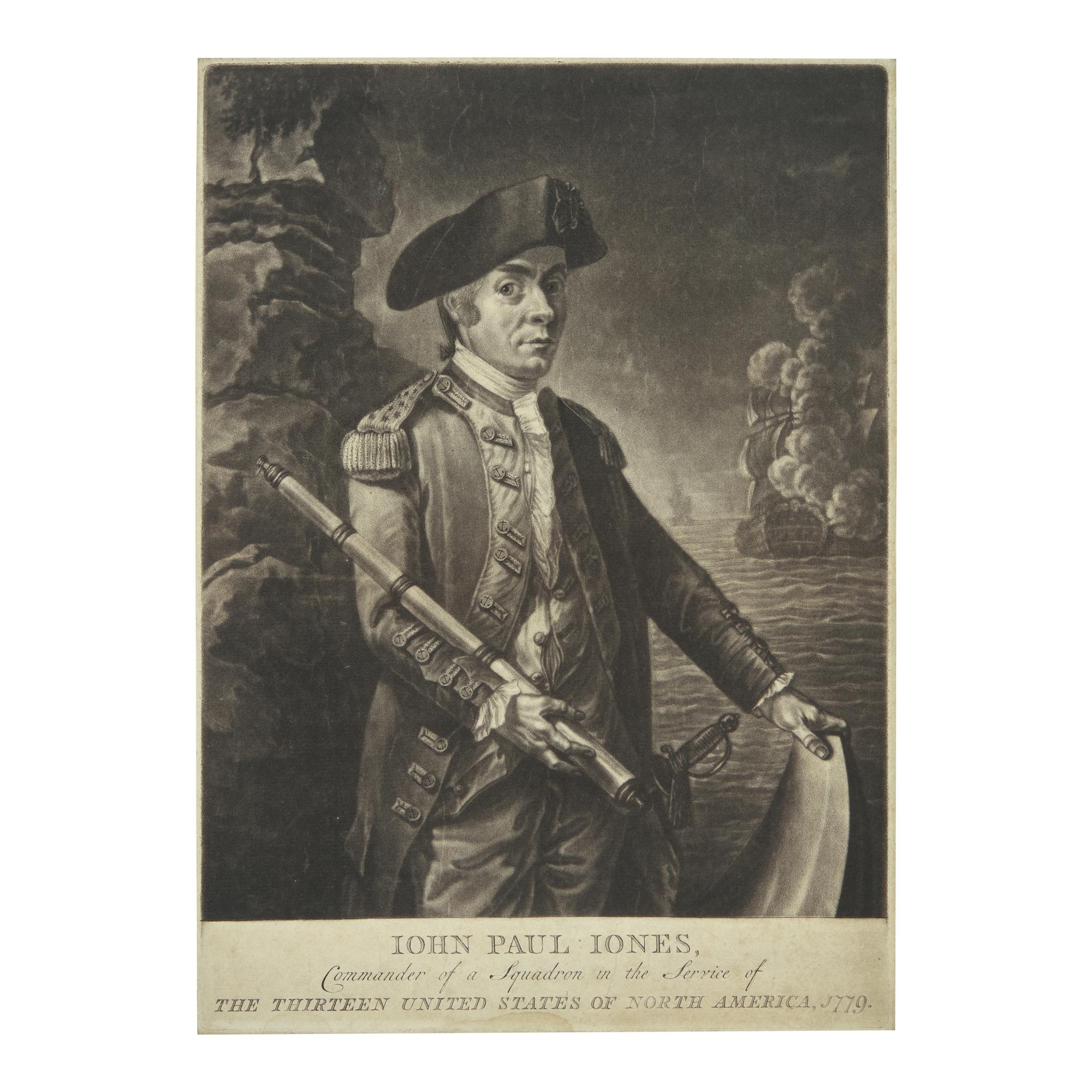 [American Revolution] John Paul Jones, Commander of a Squadron in Service of the Thirteen United States of North America, 1779