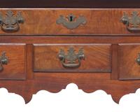 A Queen Anne walnut dressing table, Southeastern Pennsylvania, circa 1760 and later