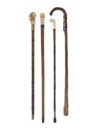 Four Walking Sticks