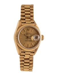 ROLEX, REF. 69178 18K YELLOW GOLD 'OYSTER PERPETUAL DATEJUST' WATCH