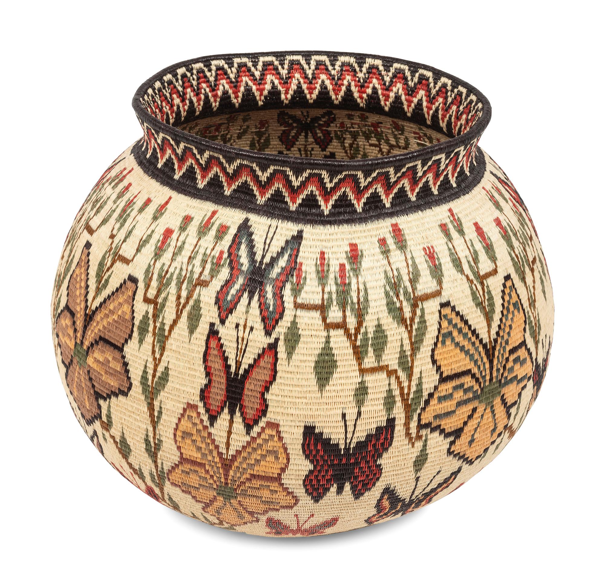 Wounaan Pictorial Basket