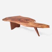 George Nakashima (American, 1905-1990) "Slab I" Coffee Table, New Hope, Pennsylvania, 1970