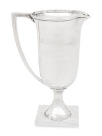 An American Silver Pitcher