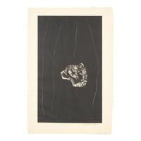 Robert Motherwell (American, 1915-1991) — Soot Black Stone, #3 , 1975