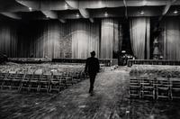Dennis Stock (1928-2010) In preparation for John F. Kennedy's Presidential Inauguration Ball, Frank Sinatra leaving the Armory after rehearsal, Washington D.C., January, 1961