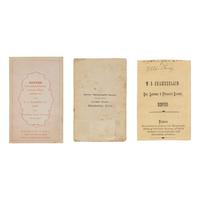 [Native-Americana] Chamberlain, W.G. Group of 3 CDVs of Ute and Sioux Indians