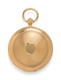 Ron De Corte, 18K Yellow Gold Hunter Case Pocket Watch