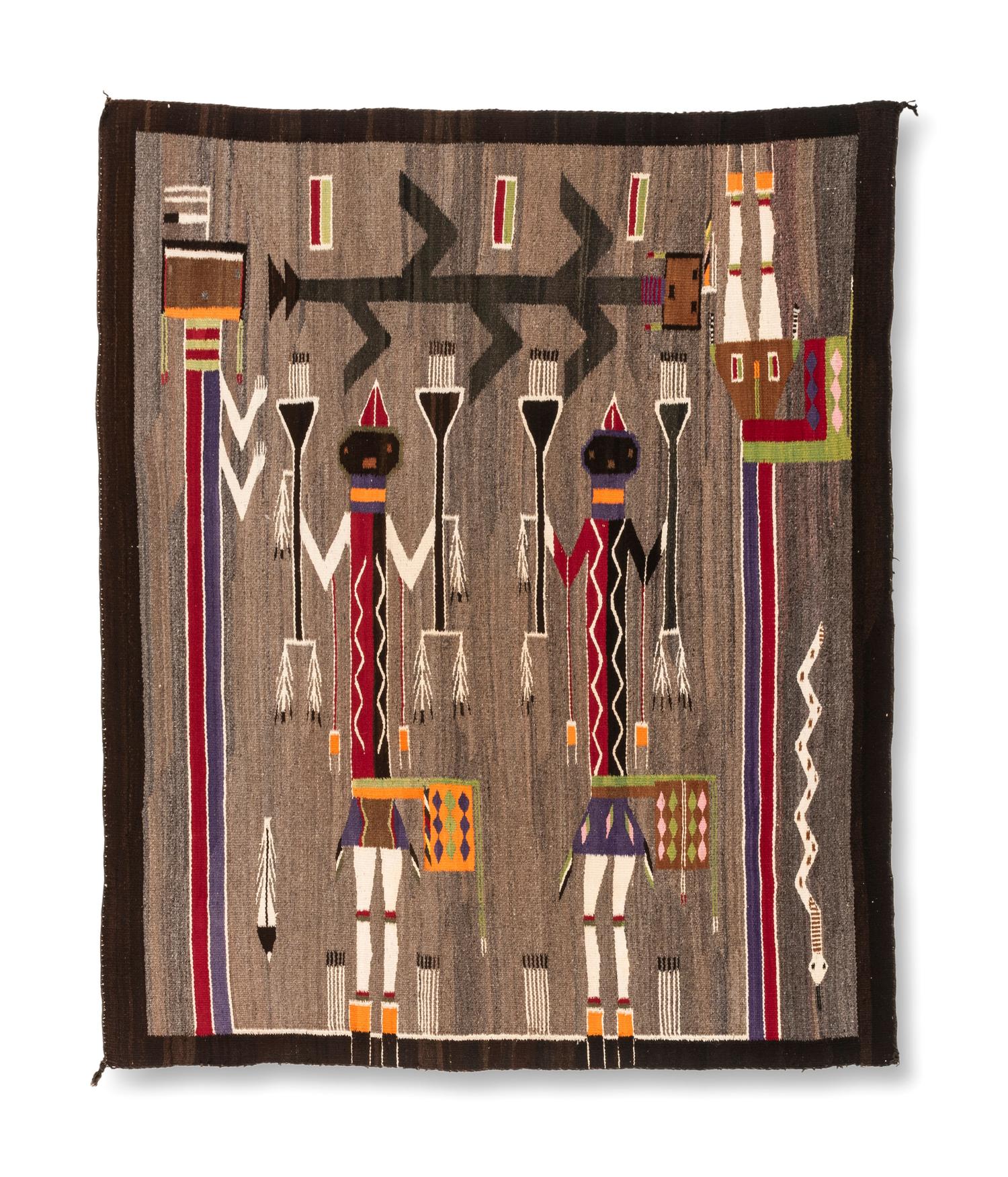 Navajo Pictorial Weaving / Rug