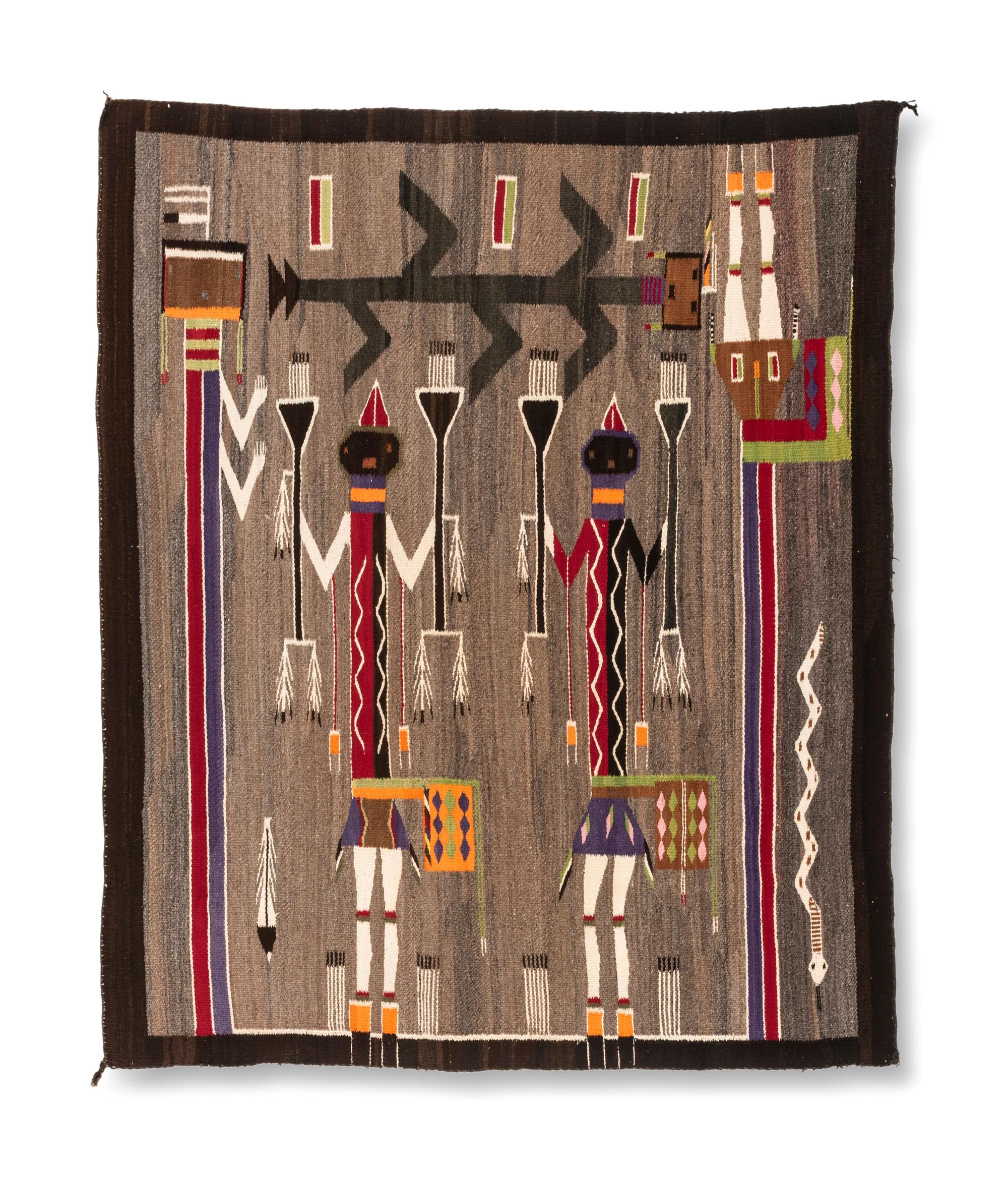 Navajo Pictorial Weaving / Rug