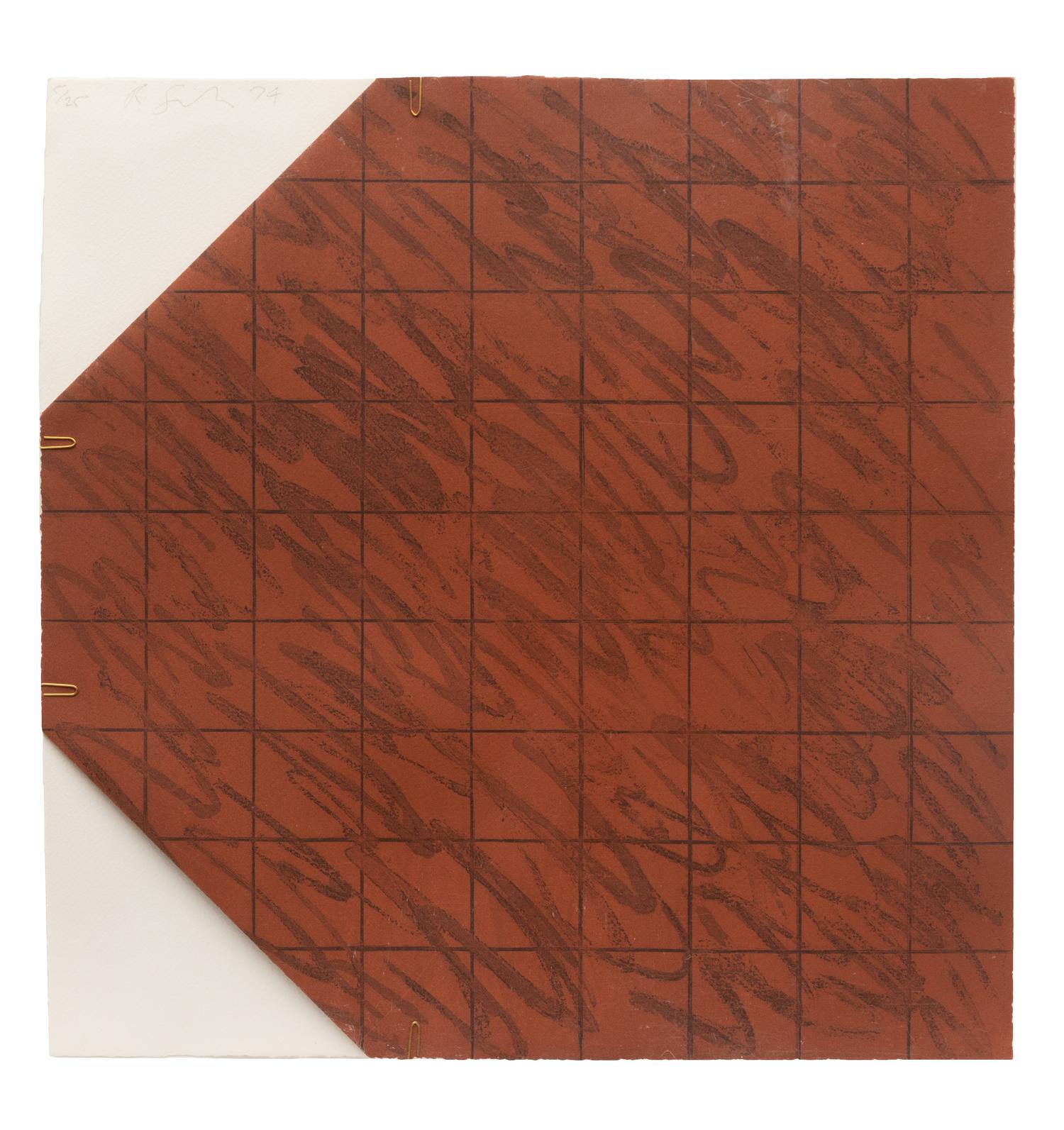 Paper Clip Suite I (suite of five), 1974