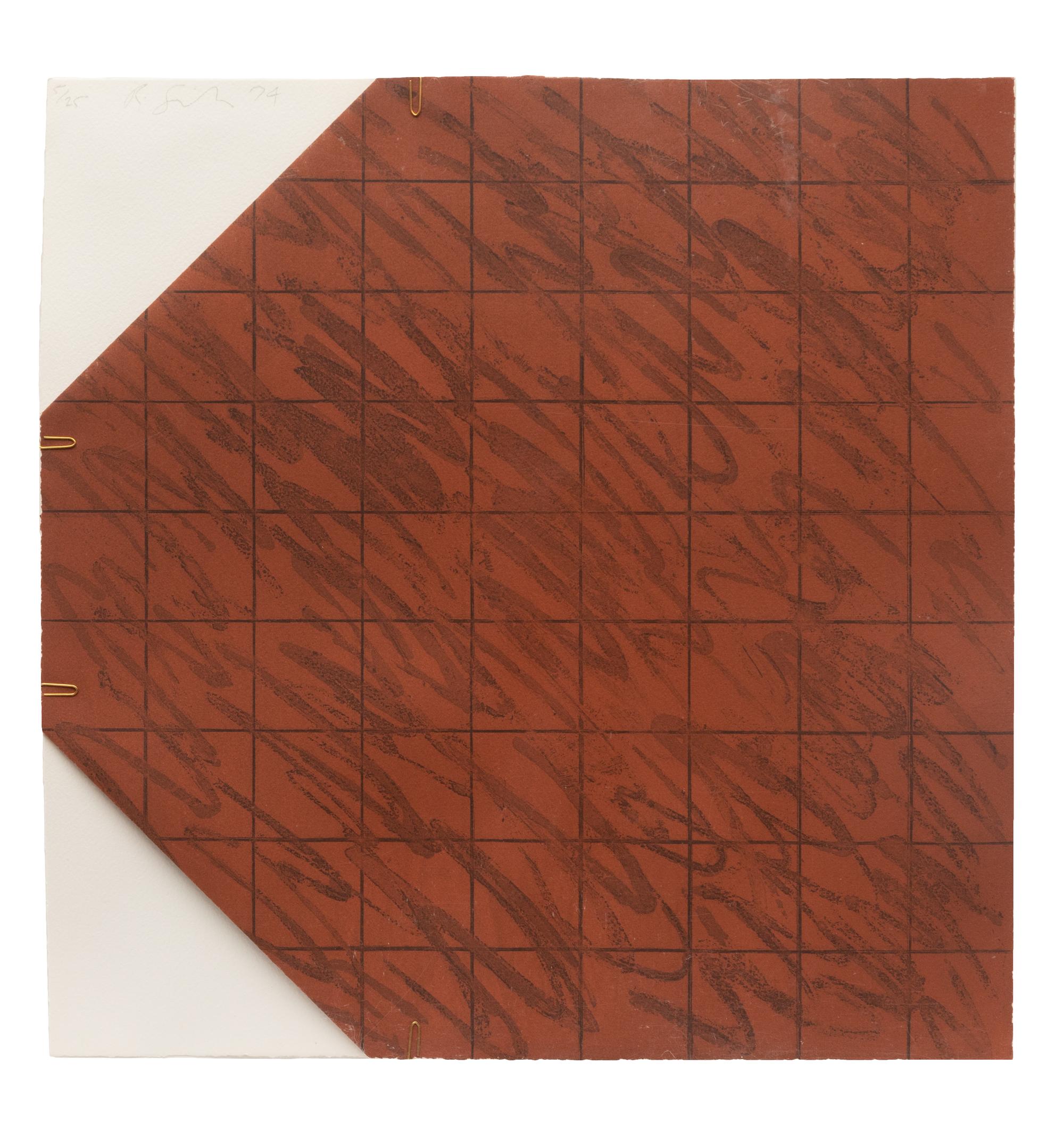 Paper Clip Suite I (suite of five), 1974