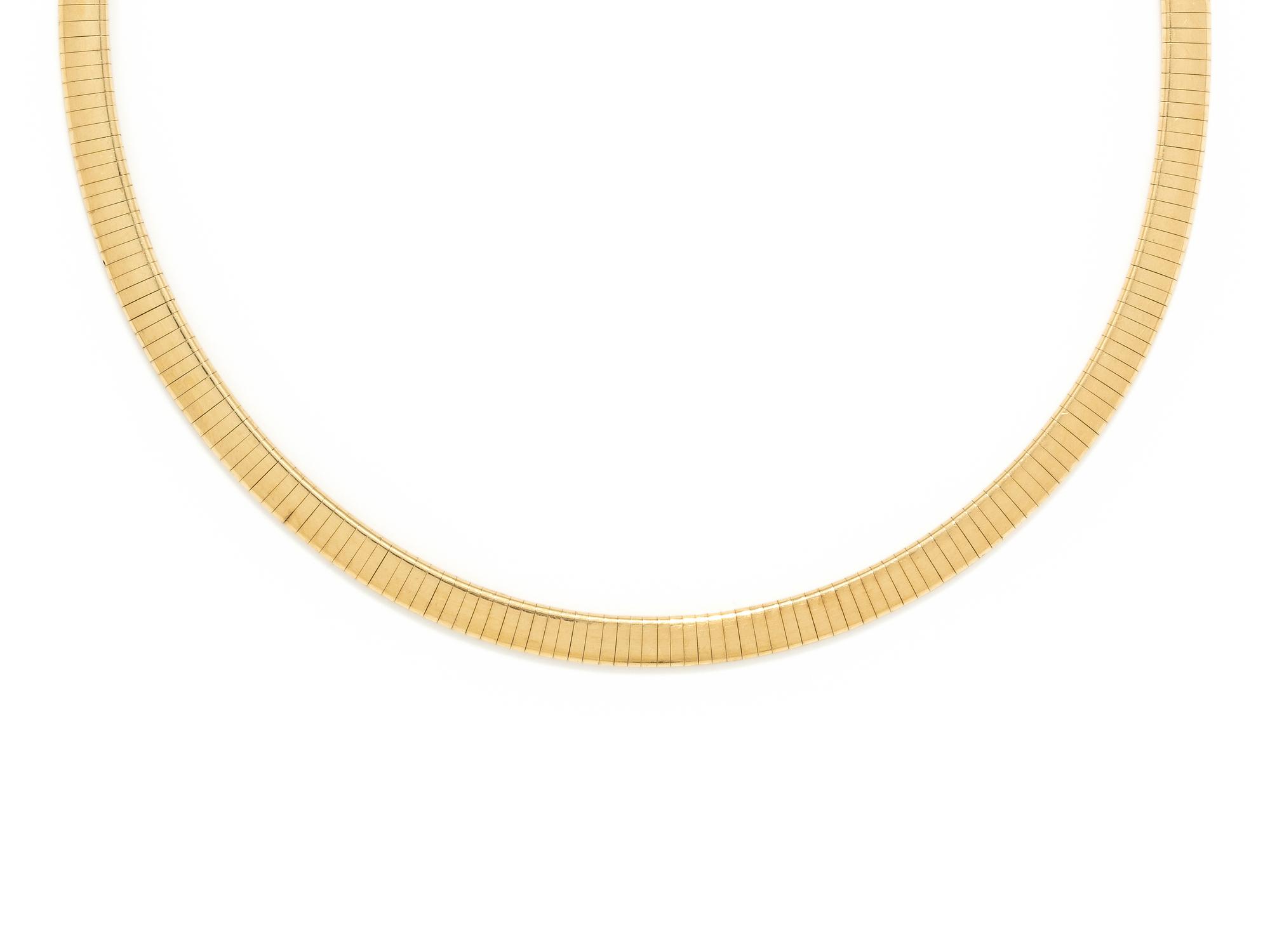 YELLOW GOLD NECKLACE