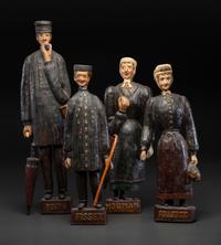 Four Quebec Family Figures