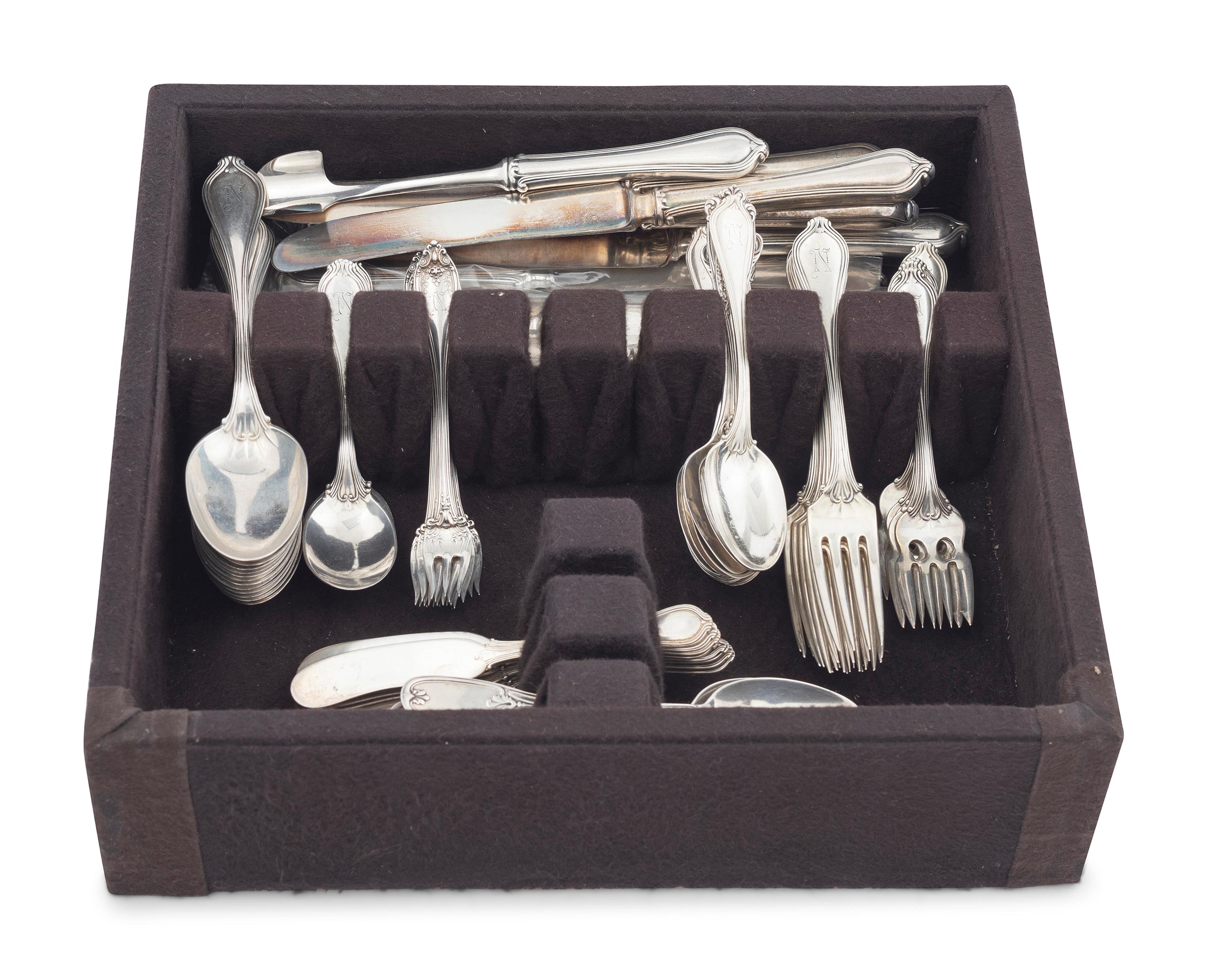 An Assembled Group of Towle Silver Flatware