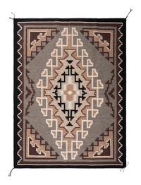 Navajo Two Grey Hills Weaving / Rug