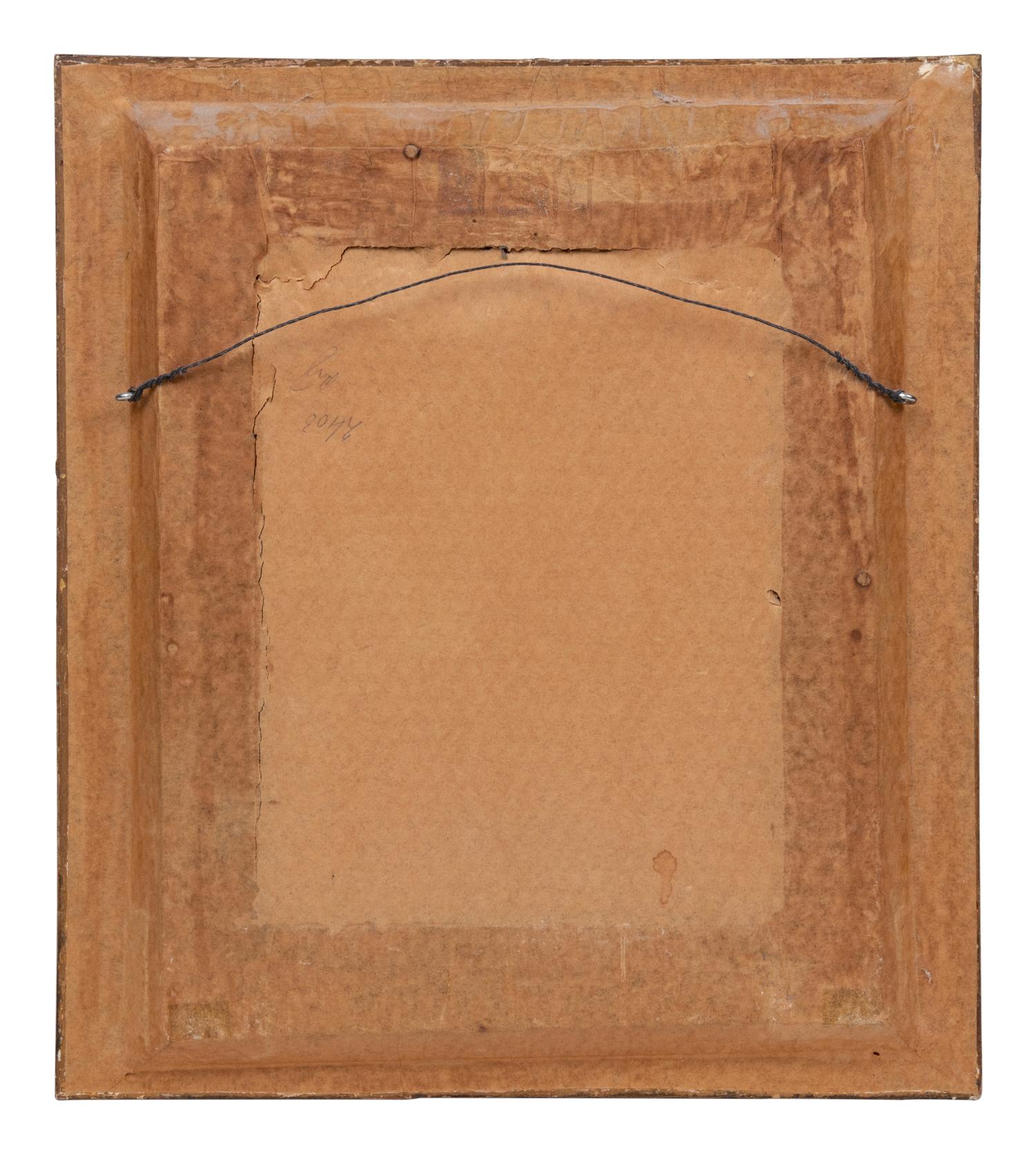 A Continental Porcelain Plaque