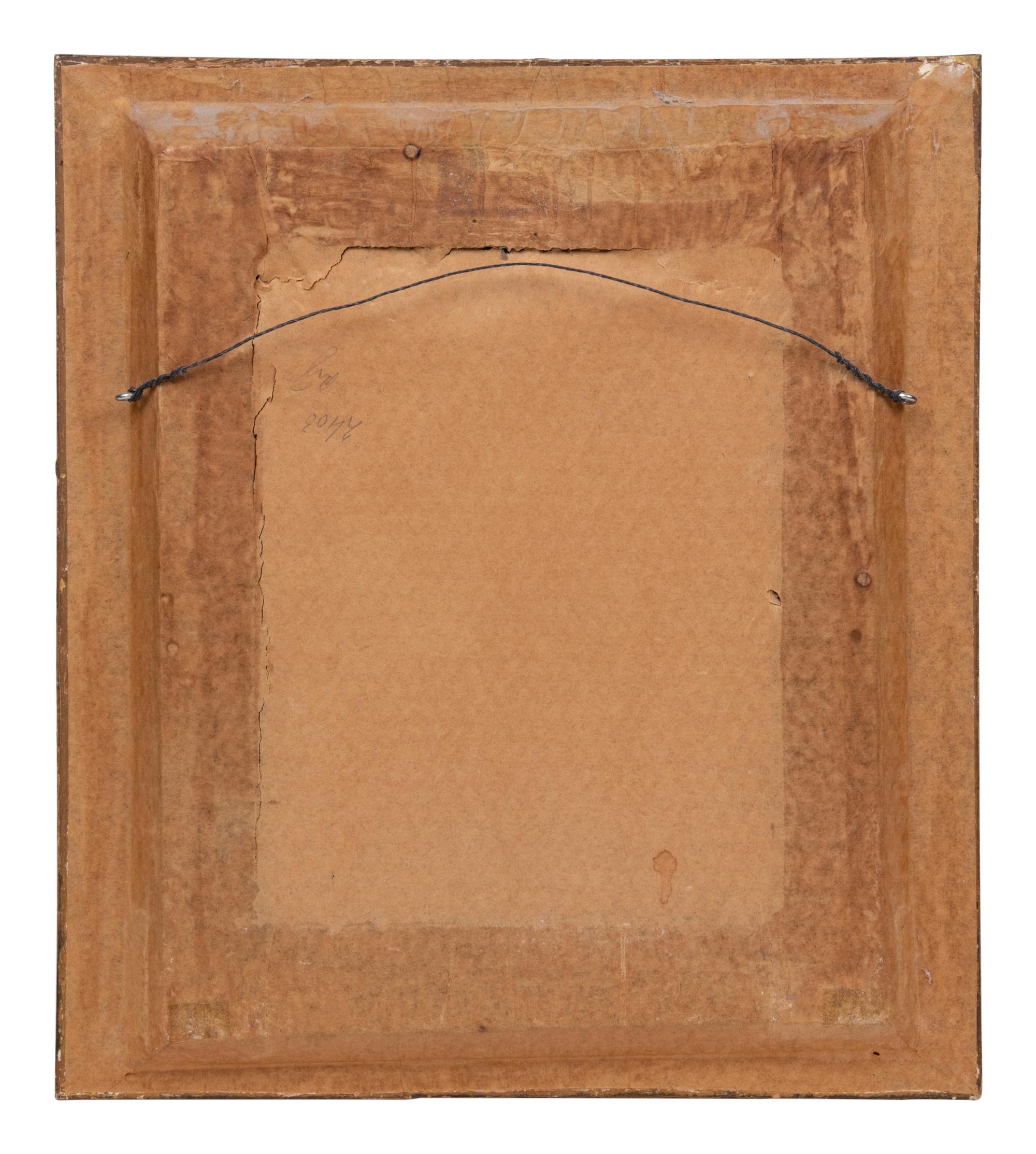 A Continental Porcelain Plaque
