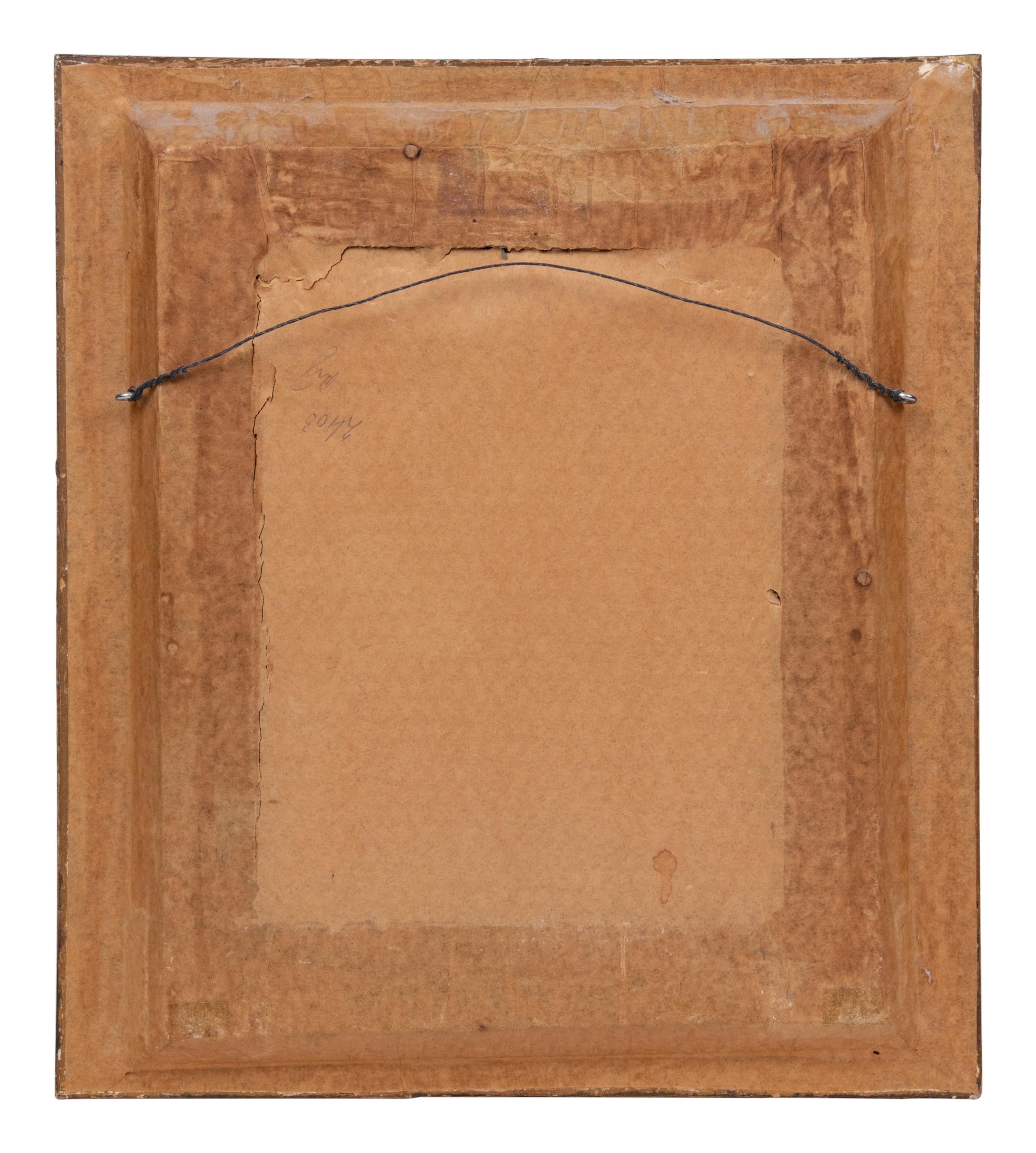 A Continental Porcelain Plaque