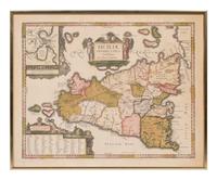 JANSSONIUS, Johannes (1588-1664). Sicilia Veteris Typus . Amsterdam, 1618.