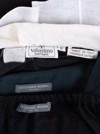 Three Designer Dresses: Two Alexander McQueen, and One Valentino, 1990-2010s