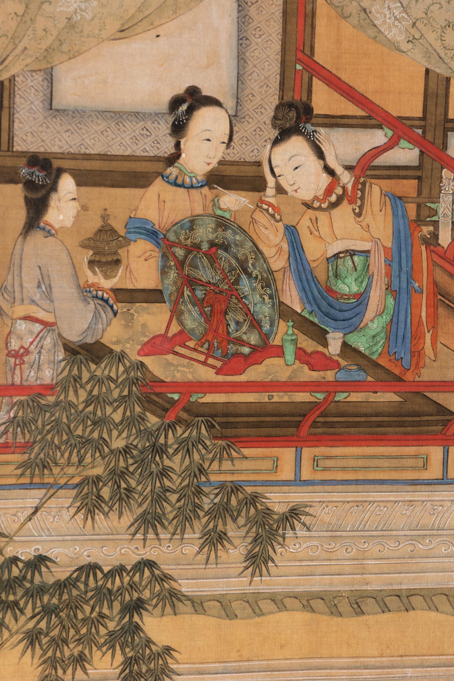 Possibly Tang Yin (Chinese, 1470-1524) 或爲唐寅《漢宮春曉圖》