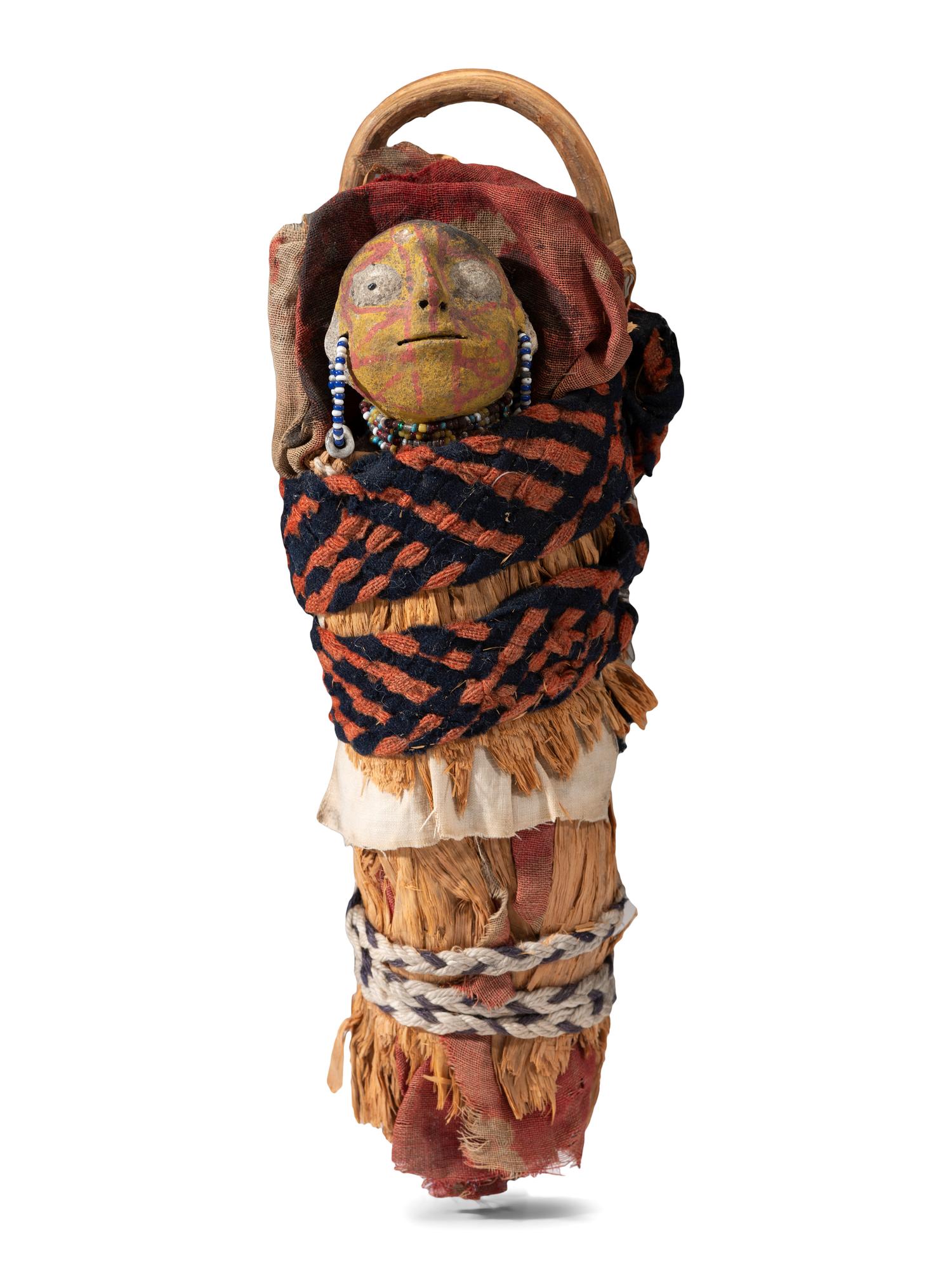 Mojave Pottery Doll and Cradle