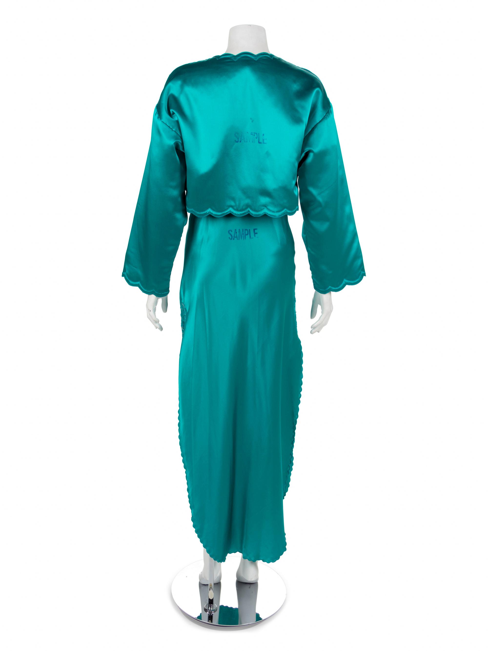 Three Bill Tice Lounging Ensembles, 1980s — Sold to benefit the Art Acquisition Fund at the Indianapolis Museum of Art at Newfield.