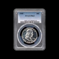 A 1950 Benjamin Franklin 50c Proof Coin (PCGS PR63)