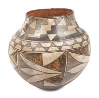 Acoma Four-Color Polychrome Olla