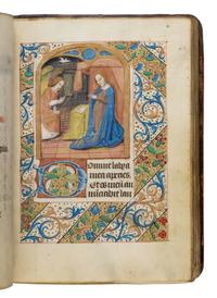 Robert Boyvin workshop (fl. 1480-1536). Book of Hours, in Latin and French, illuminated manuscript on parchment, [Rouen, ca 1490].