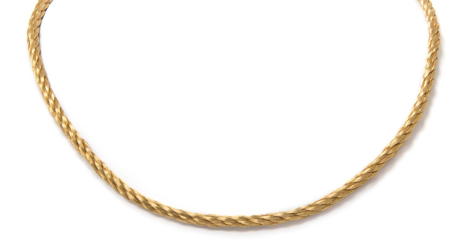 An 18 Karat Yellow Gold Necklace, Damas, 18.80 dwts.