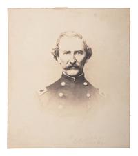 [CIVIL WAR]. Salt print of Colonel Clarke.
