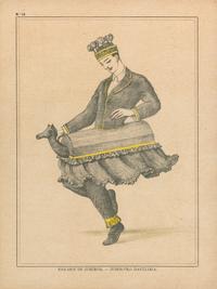 Three Framed Color Prints of Basque Dancers after Obdulio Lopez Framed size 17 x 14 1/2 inches. — 20TH CENTURY