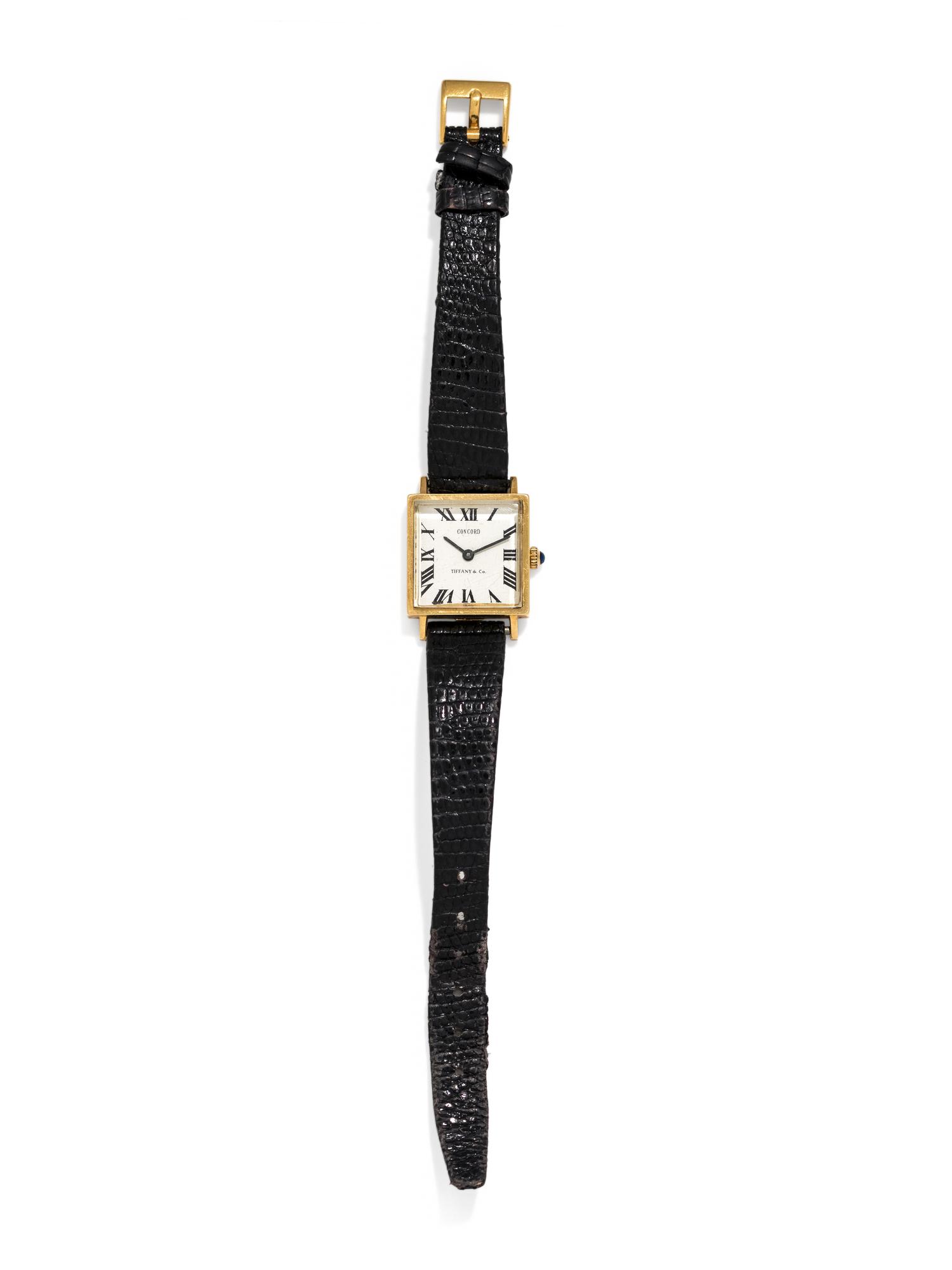 CONCORD, TIFFANY & CO., 14K YELLOW GOLD WRISTWATCH