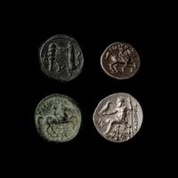 [MACEDONIAN KINGDOM] A Group of Four Coins