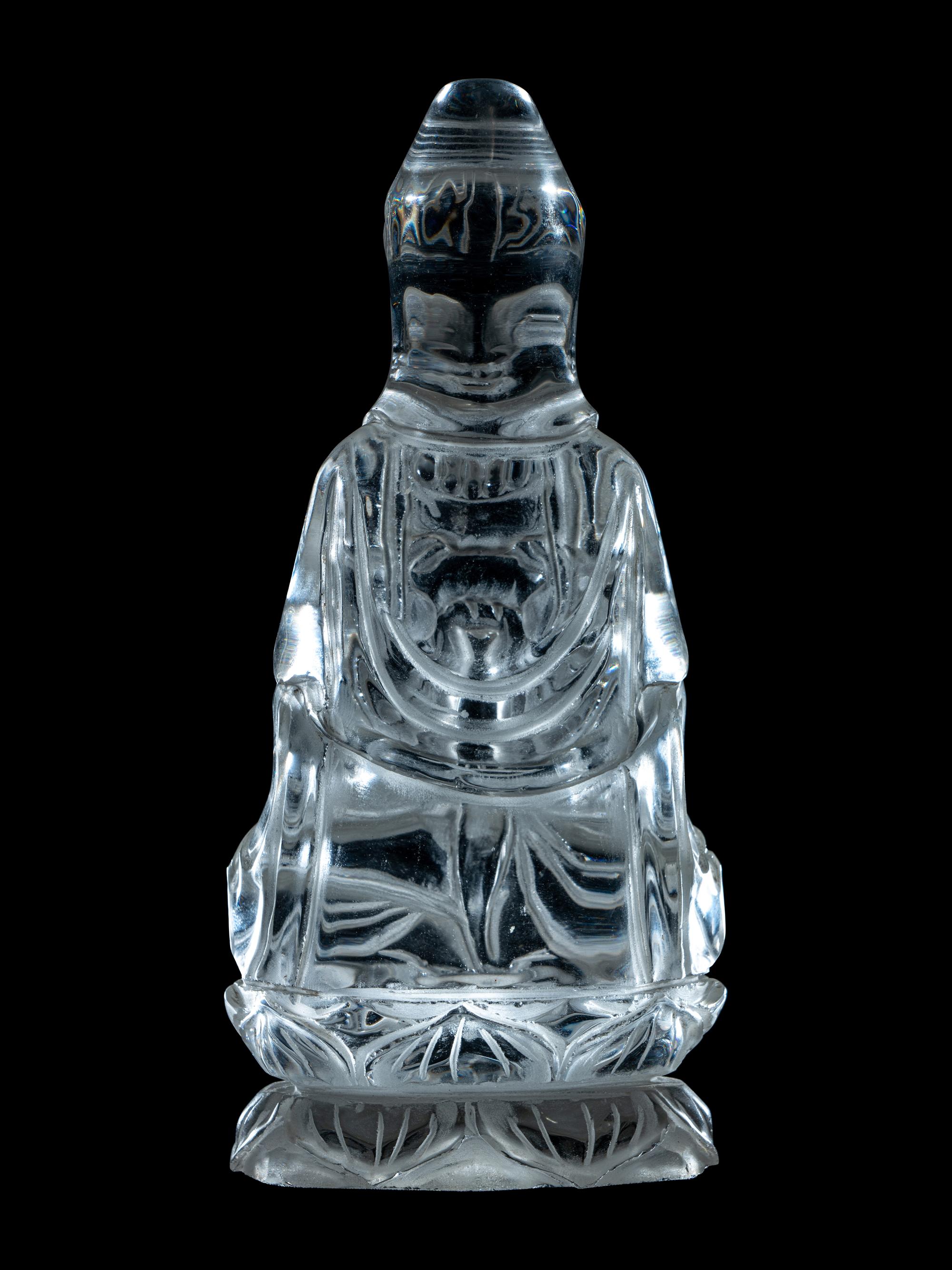 Two Chinese Figures of Guanyin