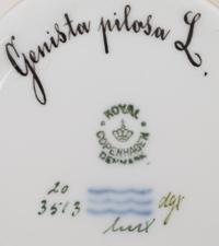 Eleven Royal Copenhagen Flora Danica Teacups and Saucers