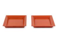 Two Hermès Lacquered Wood Trays