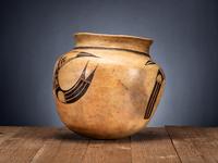 Hano Polychrome Pottery Jar