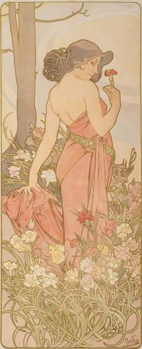 Les Fleurs (l'œillet, le lys, la rose, l'iris)