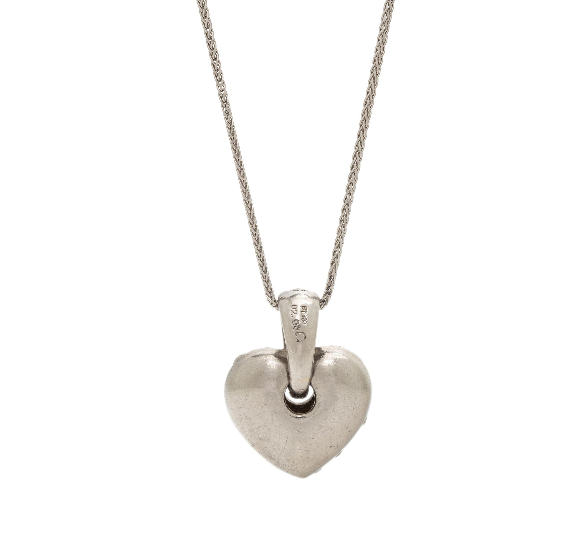 DIAMOND HEART PENDANT/NECKLACE