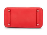 HERMÈS, BIRKIN 30 IN ROUGE PIVOINE CLEMENCE